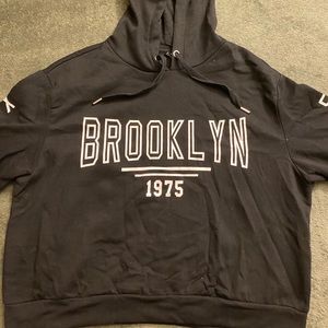 NWT H&M Brooklyn Crop Hooded Sweatshirt